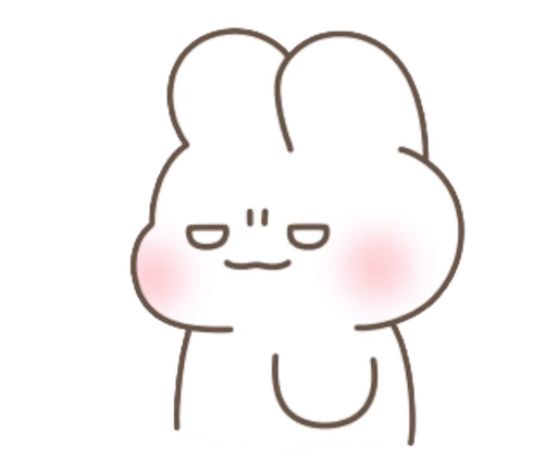 😐 Стикер «Couple Bunny» для Telegram