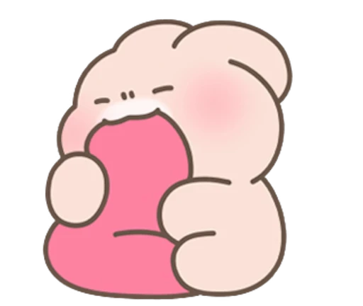 😋 Стикер «Couple Bunny» для Telegram