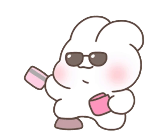 🤑 Стикер «Couple Bunny» для Telegram