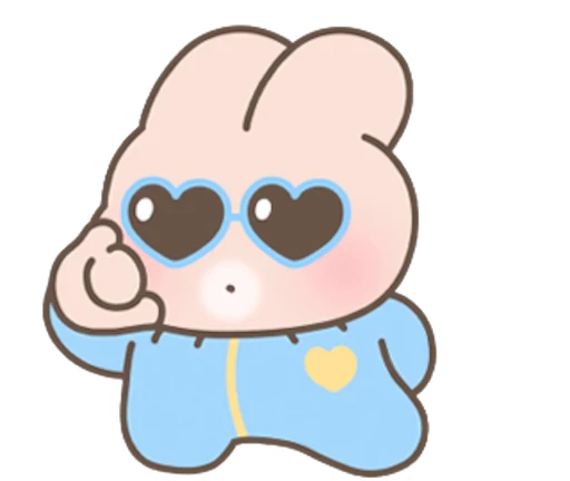 😎 Стикер «Couple Bunny» для Telegram