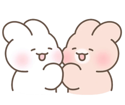 🤗 Стикер «Couple Bunny» для Telegram