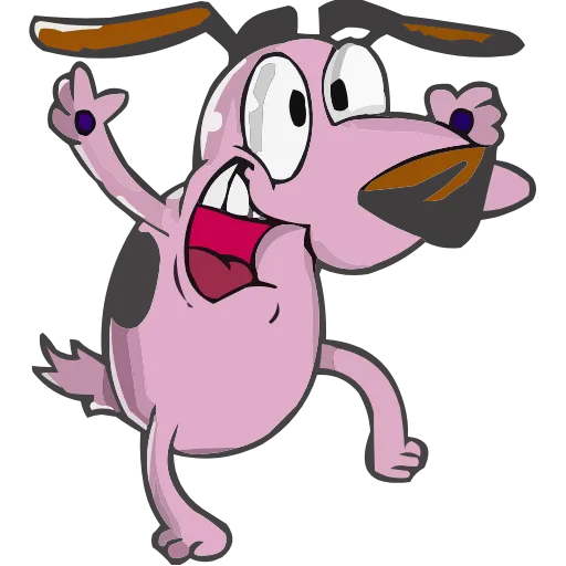 Стикер 4 animals #cartoons #our #static #vector