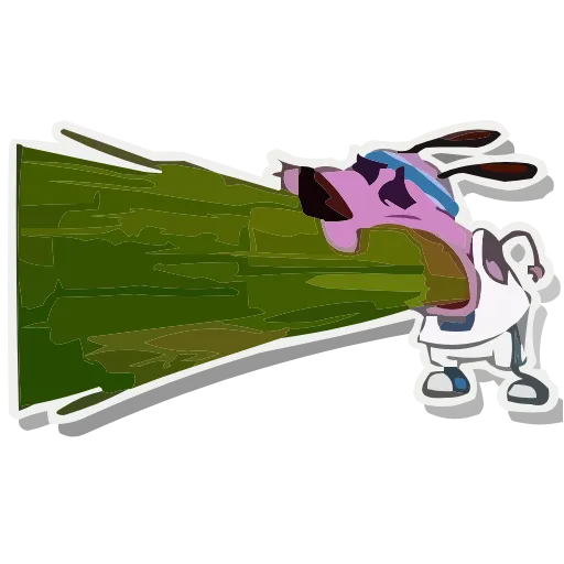 Стикер 29 animals #cartoons #our #static #vector