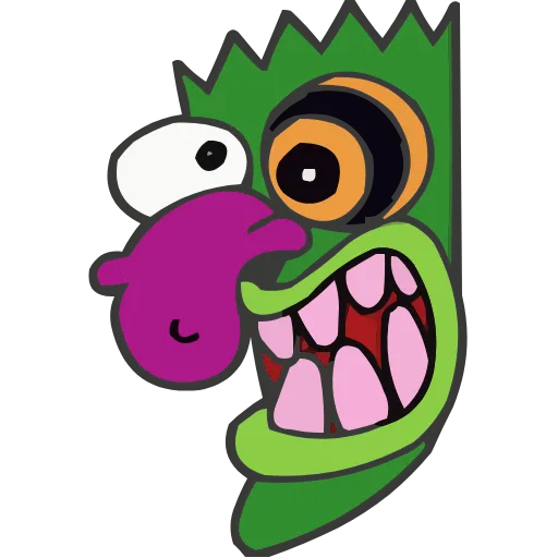 Стикер 8 animals #cartoons #our #static #vector