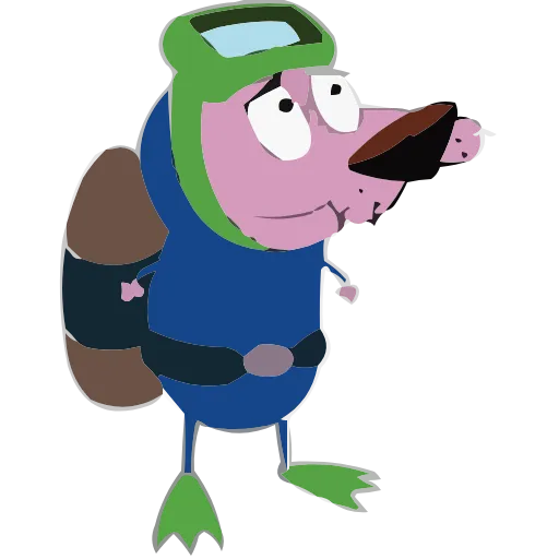 Стикер 24 animals #cartoons #our #static #vector