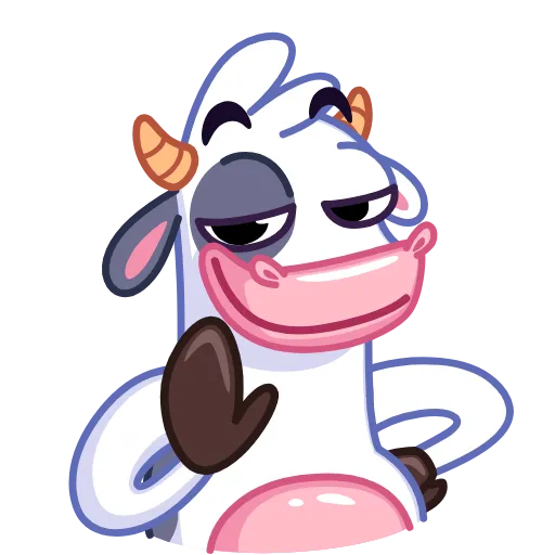 Стикер 32 Cow - корова