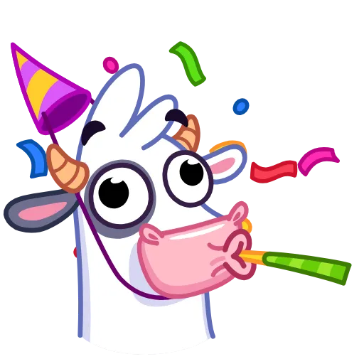 Стикер 38 Cow - корова