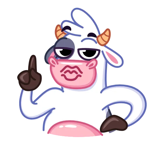 Стикер 31 Cow - корова