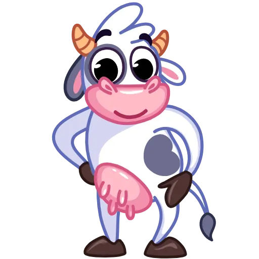 Стикер 35 Cow - корова