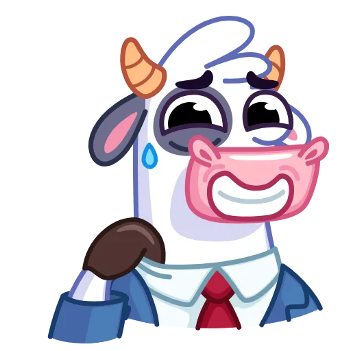 Стикер 37 Cow - корова