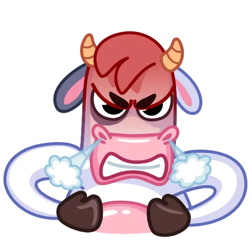 Стикер 11 Cow - корова