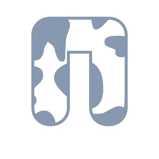 🤩 Эмодзи «Буквы с пятнистым принтом коров» для Telegram