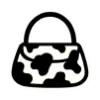 Стикер 30 Cow Print