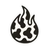 Стикер 3 Cow Print