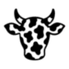 Стикер 10 Cow Print