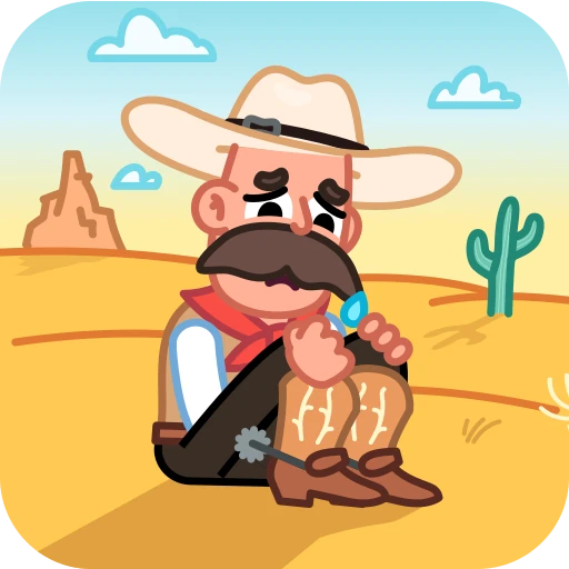 😢 Стикер «Cowboy» для Telegram