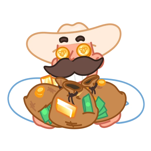 🤑 Стикер «Cowboy» для Telegram