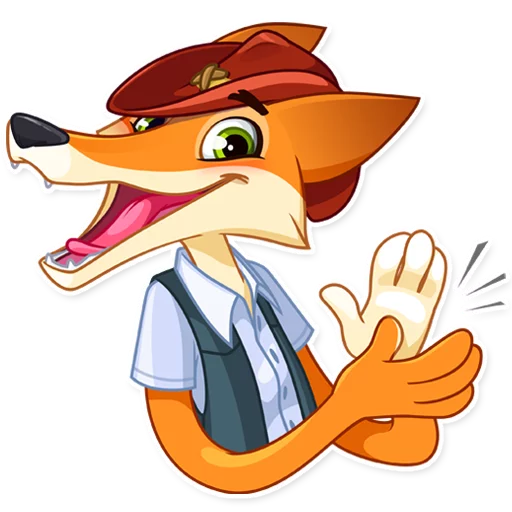👏 Стикер «Cowboy Fox» для Telegram