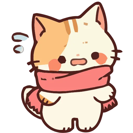 Стикер 11 Cozy Cats