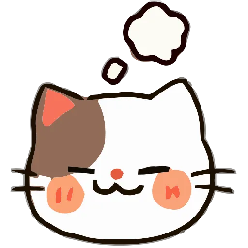 Стикер 49 Cozy Cats