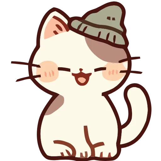 Стикер 12 Cozy Cats