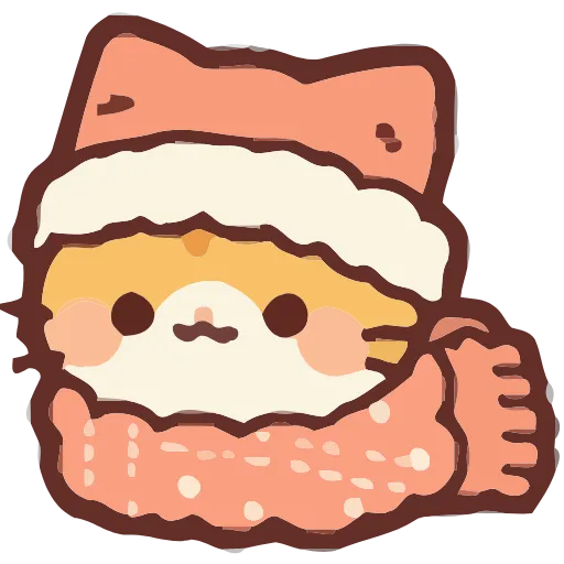 Стикер 38 Cozy Cats