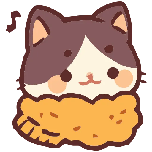 Стикер 3 Cozy Cats