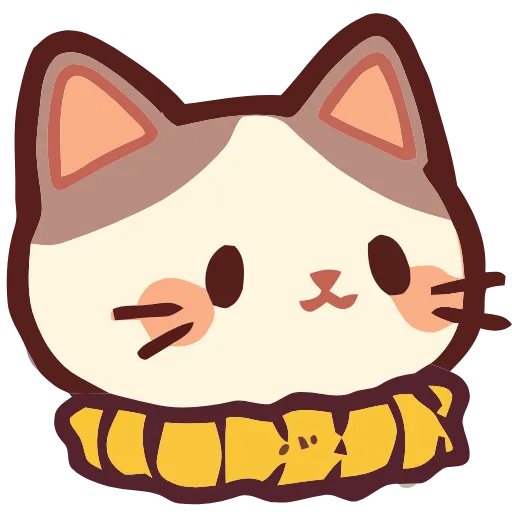 Стикер 5 Cozy Cats