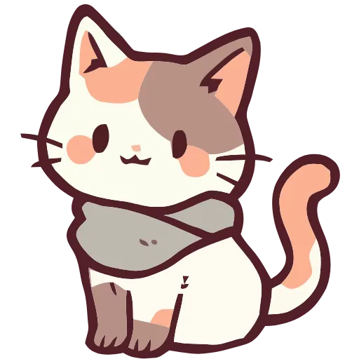 Стикер 8 Cozy Cats