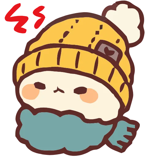 Стикер 34 Cozy Cats