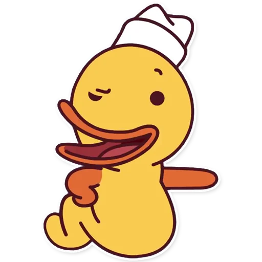 😉 Стикер «Кря (Капитан Кракен / Captain Kraken)» для Telegram