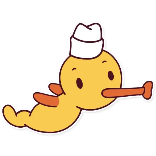 😗 Стикер «Кря (Капитан Кракен / Captain Kraken)» для Telegram