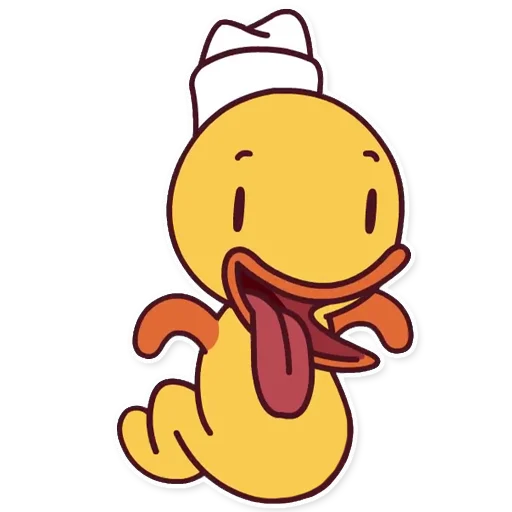 😛 Стикер «Кря (Капитан Кракен / Captain Kraken)» для Telegram