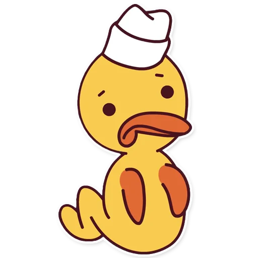 😟 Стикер «Кря (Капитан Кракен / Captain Kraken)» для Telegram