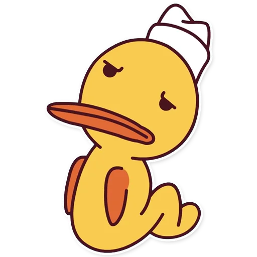🙁 Стикер «Кря (Капитан Кракен / Captain Kraken)» для Telegram