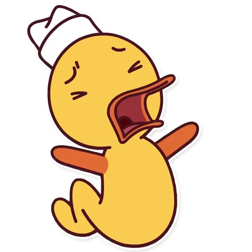 😫 Стикер «Кря (Капитан Кракен / Captain Kraken)» для Telegram