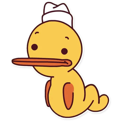 😐 Стикер «Кря (Капитан Кракен / Captain Kraken)» для Telegram