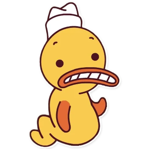 😰 Стикер «Кря (Капитан Кракен / Captain Kraken)» для Telegram
