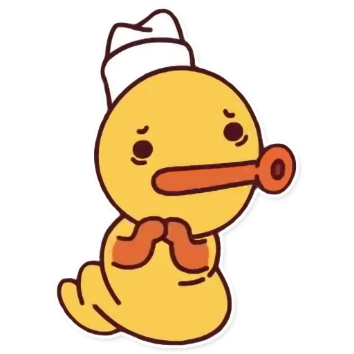 🤥 Стикер «Кря (Капитан Кракен / Captain Kraken)» для Telegram