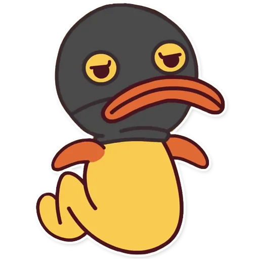 😷 Стикер «Кря (Капитан Кракен / Captain Kraken)» для Telegram