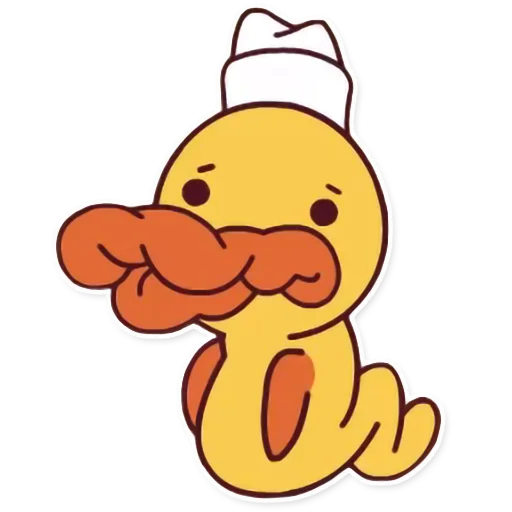 🤒 Стикер «Кря (Капитан Кракен / Captain Kraken)» для Telegram