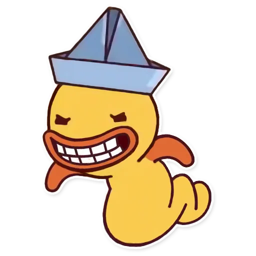 😈 Стикер «Кря (Капитан Кракен / Captain Kraken)» для Telegram