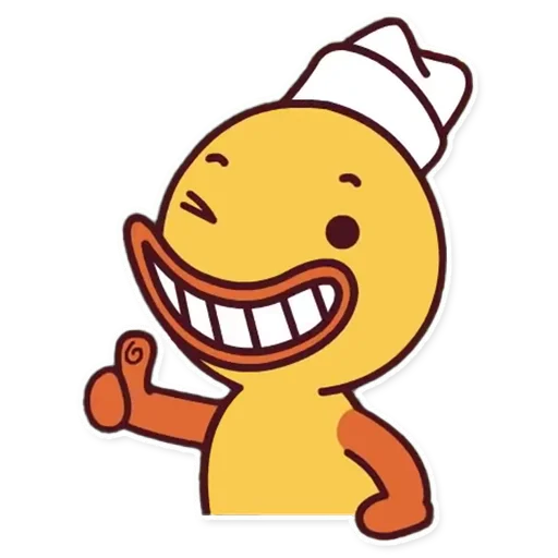 👍 Стикер «Кря (Капитан Кракен / Captain Kraken)» для Telegram