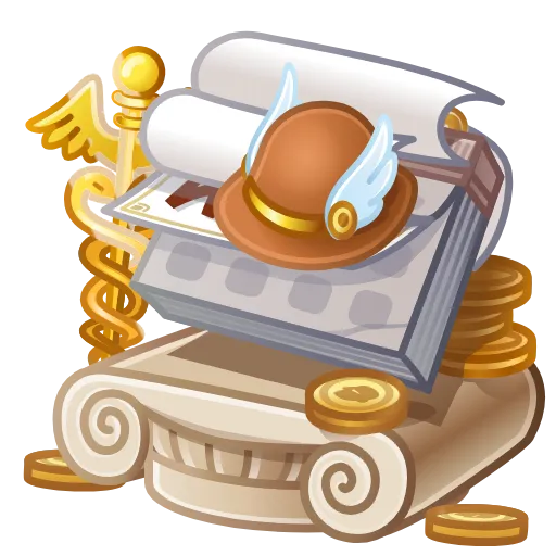 📆 Стикер «Crafts Desk Calendar» для Telegram