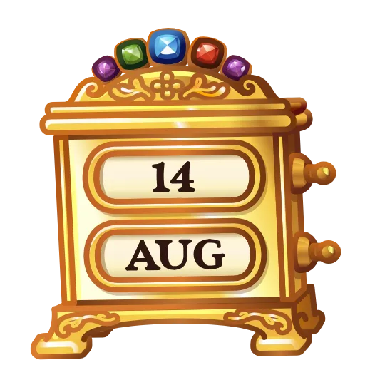 📆 Стикер «Crafts Desk Calendar» для Telegram