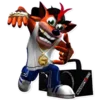 Стикер 46 😀 Набор эмоджи по игре «Crash Bandicoot»