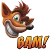 Стикер 17 Crash Bandicoot N