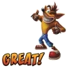 Стикер 7 Crash Bandicoot N