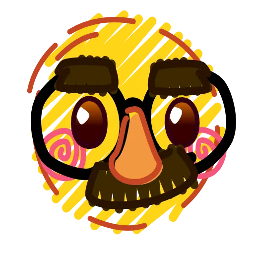 Стикер 28 Crayons Emoji