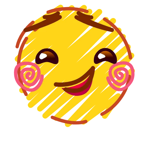 Стикер 31 Crayons Emoji